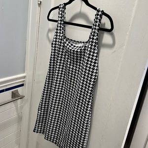 SHEIN dress - never worn! Houndstooth mini dress, 1XL (14)